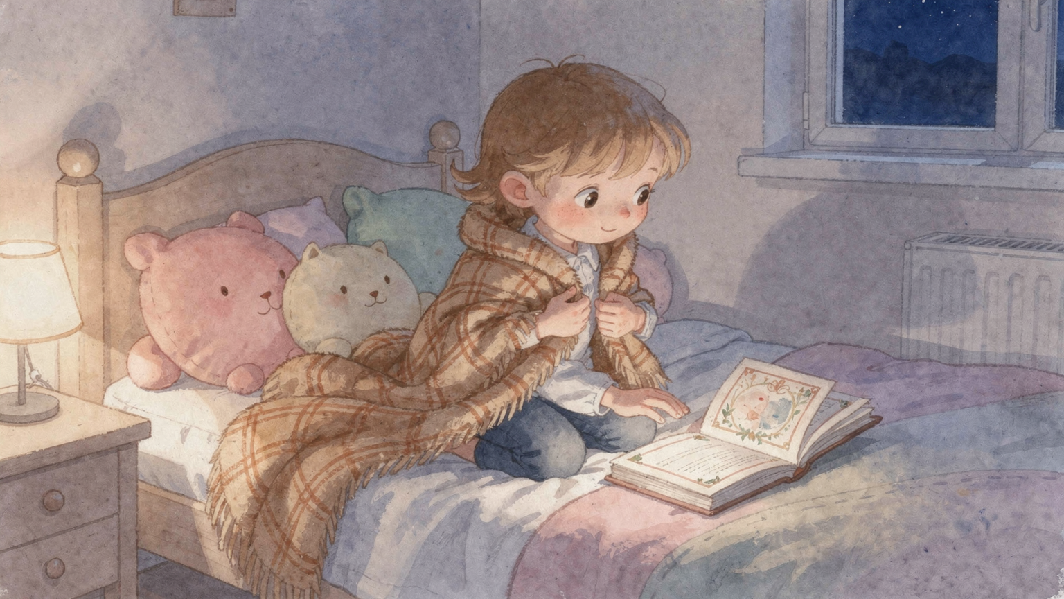 Плед перед сном