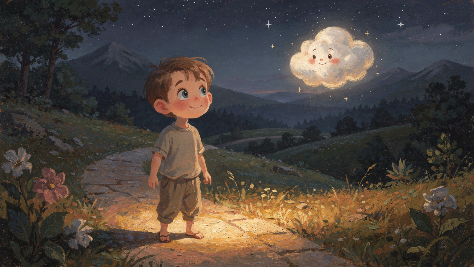 Облачное приключение в лесах